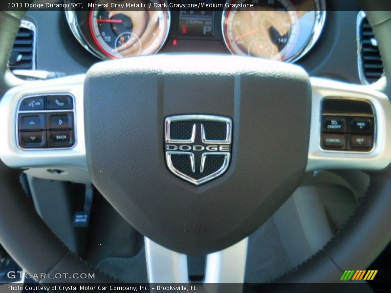 Mineral Gray Metallic / Dark Graystone/Medium Graystone 2013 Dodge Durango SXT