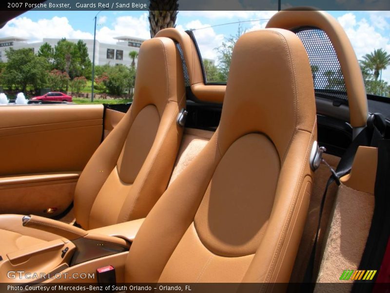 Guards Red / Sand Beige 2007 Porsche Boxster