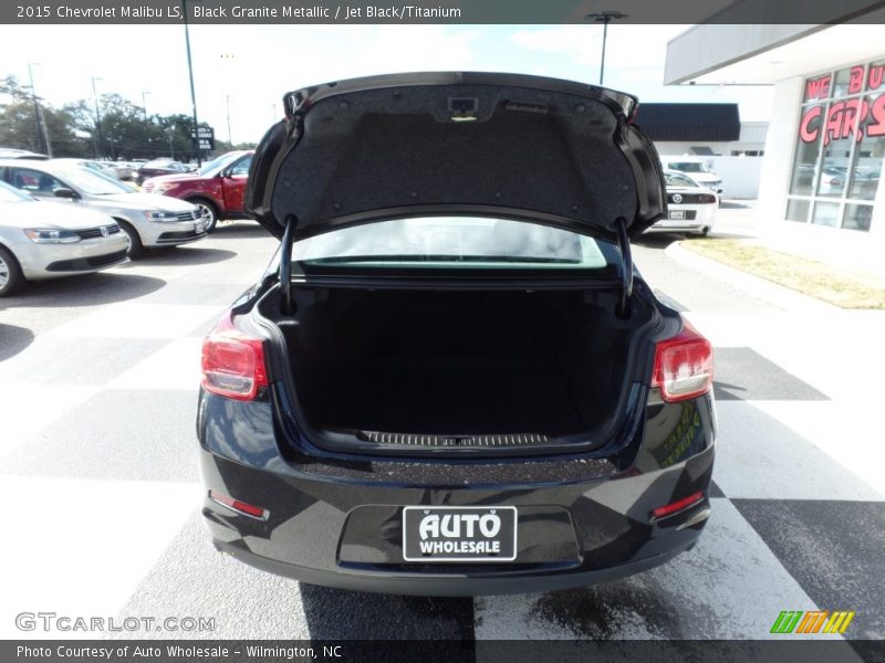 Black Granite Metallic / Jet Black/Titanium 2015 Chevrolet Malibu LS