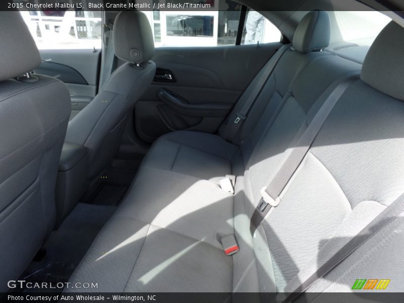 Black Granite Metallic / Jet Black/Titanium 2015 Chevrolet Malibu LS
