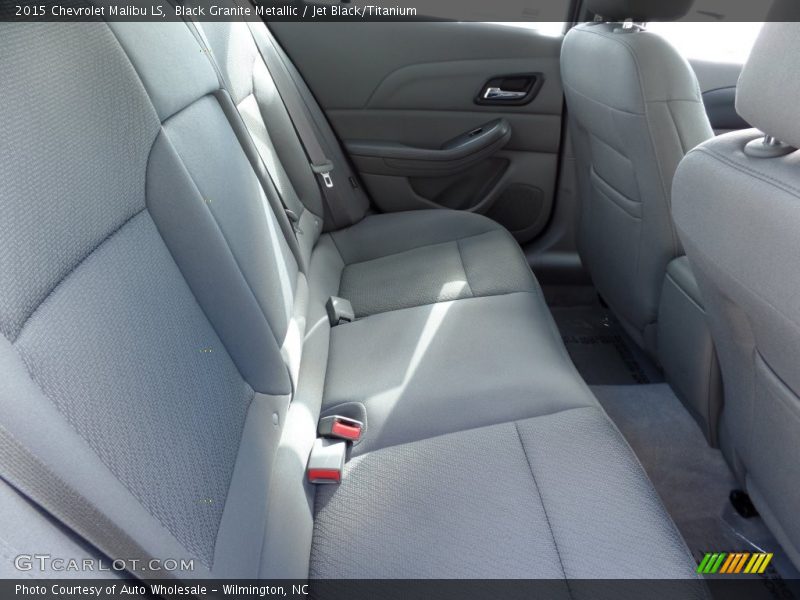 Black Granite Metallic / Jet Black/Titanium 2015 Chevrolet Malibu LS