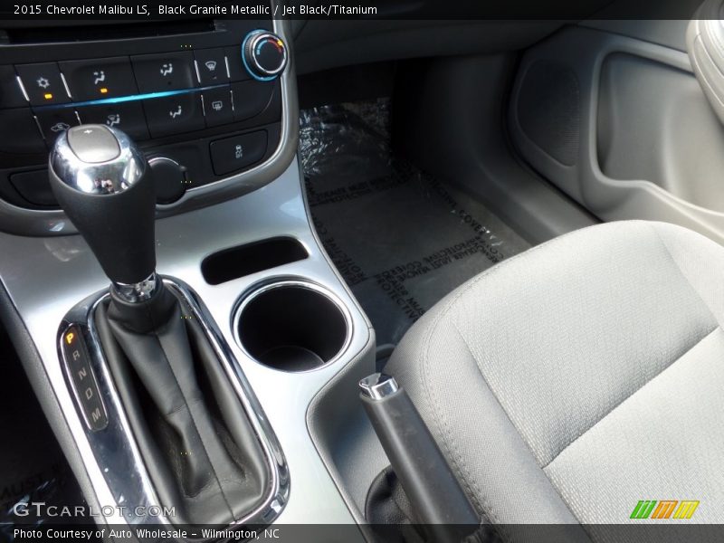 Black Granite Metallic / Jet Black/Titanium 2015 Chevrolet Malibu LS