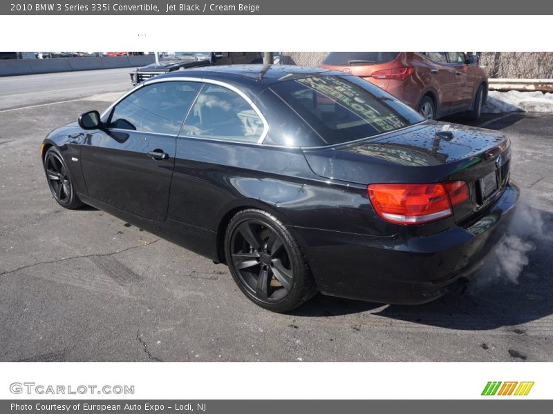 Jet Black / Cream Beige 2010 BMW 3 Series 335i Convertible
