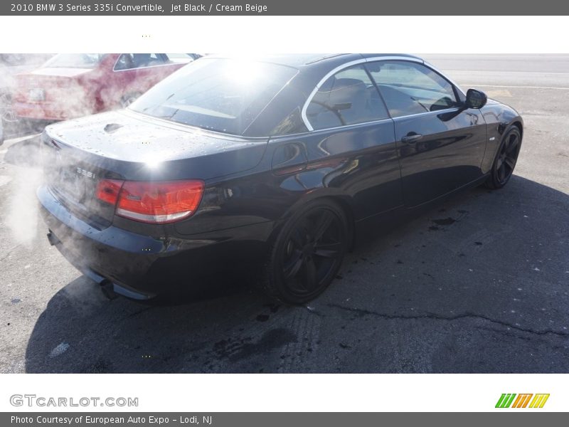 Jet Black / Cream Beige 2010 BMW 3 Series 335i Convertible