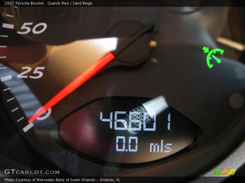Guards Red / Sand Beige 2007 Porsche Boxster