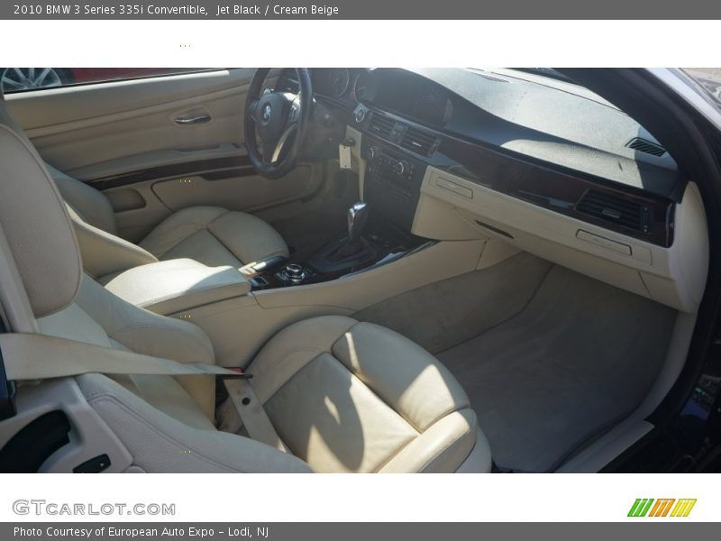 Jet Black / Cream Beige 2010 BMW 3 Series 335i Convertible