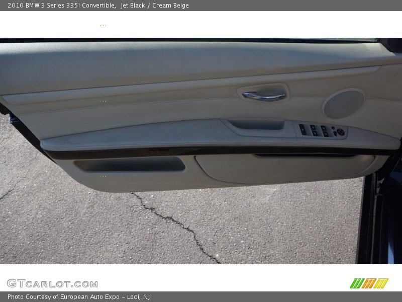 Jet Black / Cream Beige 2010 BMW 3 Series 335i Convertible