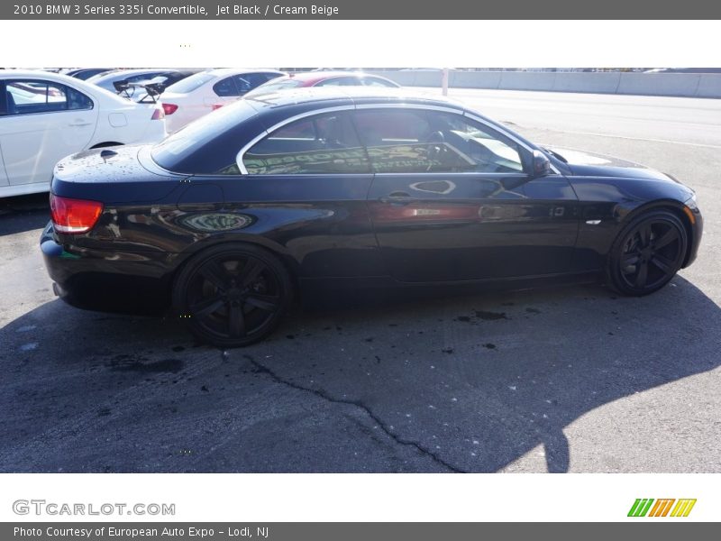 Jet Black / Cream Beige 2010 BMW 3 Series 335i Convertible