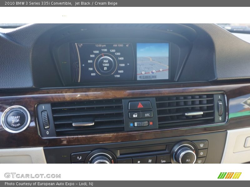 Jet Black / Cream Beige 2010 BMW 3 Series 335i Convertible