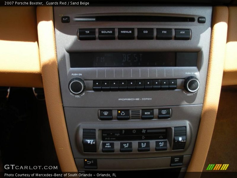 Guards Red / Sand Beige 2007 Porsche Boxster