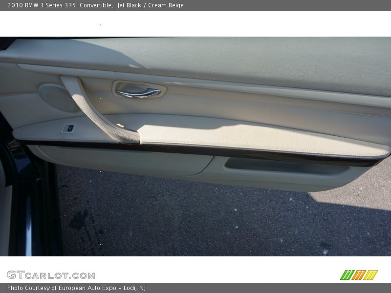 Jet Black / Cream Beige 2010 BMW 3 Series 335i Convertible
