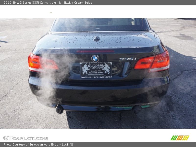 Jet Black / Cream Beige 2010 BMW 3 Series 335i Convertible