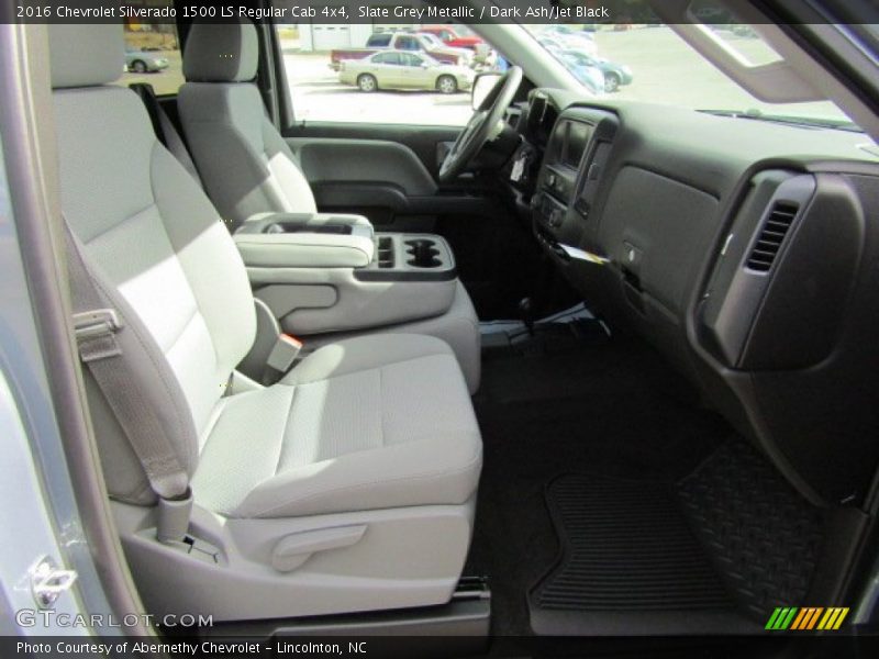 Slate Grey Metallic / Dark Ash/Jet Black 2016 Chevrolet Silverado 1500 LS Regular Cab 4x4