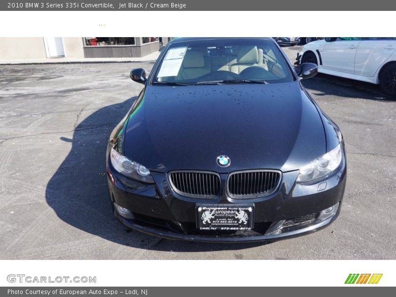 Jet Black / Cream Beige 2010 BMW 3 Series 335i Convertible