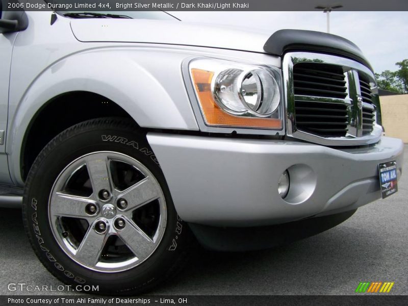 Bright Silver Metallic / Dark Khaki/Light Khaki 2006 Dodge Durango Limited 4x4