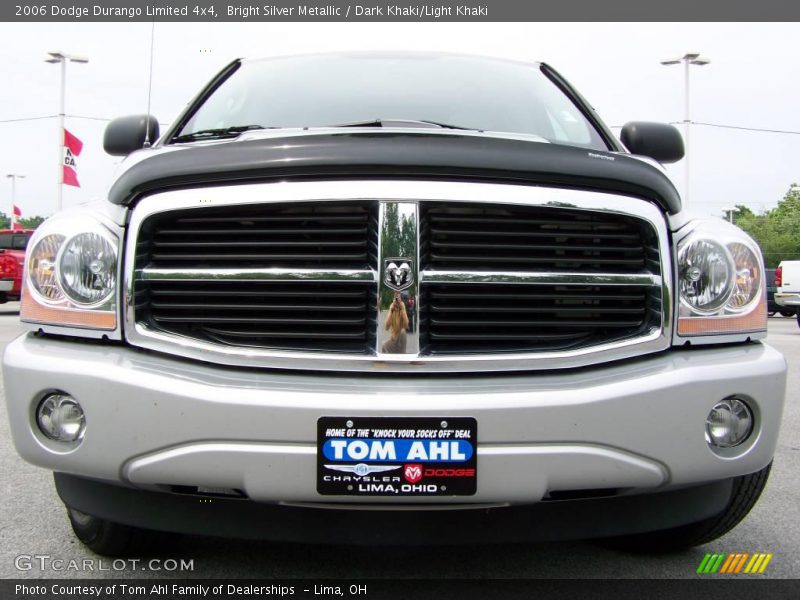 Bright Silver Metallic / Dark Khaki/Light Khaki 2006 Dodge Durango Limited 4x4