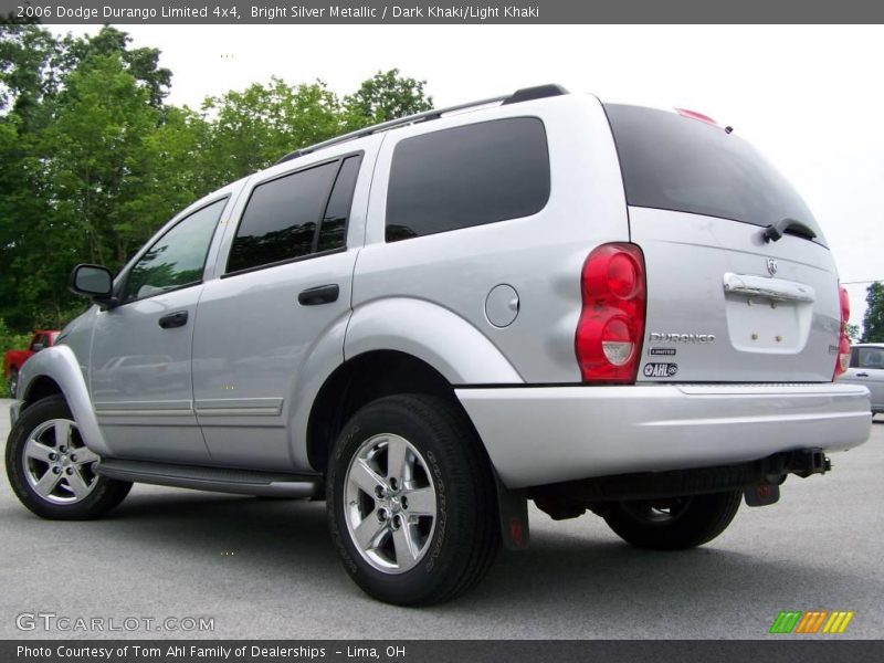 Bright Silver Metallic / Dark Khaki/Light Khaki 2006 Dodge Durango Limited 4x4