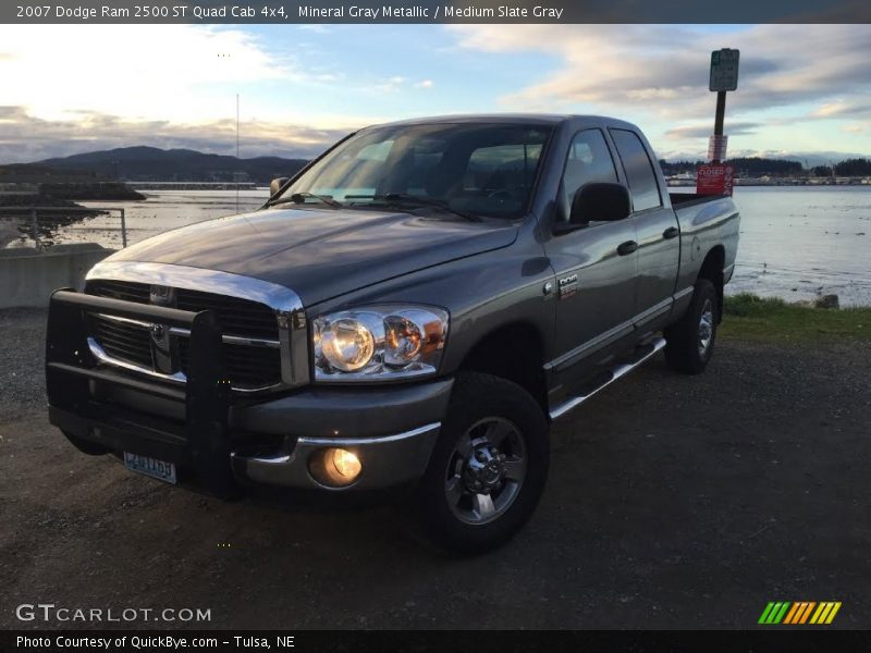 Mineral Gray Metallic / Medium Slate Gray 2007 Dodge Ram 2500 ST Quad Cab 4x4