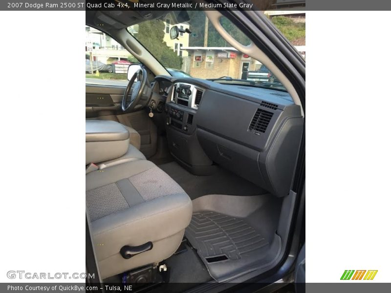 Mineral Gray Metallic / Medium Slate Gray 2007 Dodge Ram 2500 ST Quad Cab 4x4