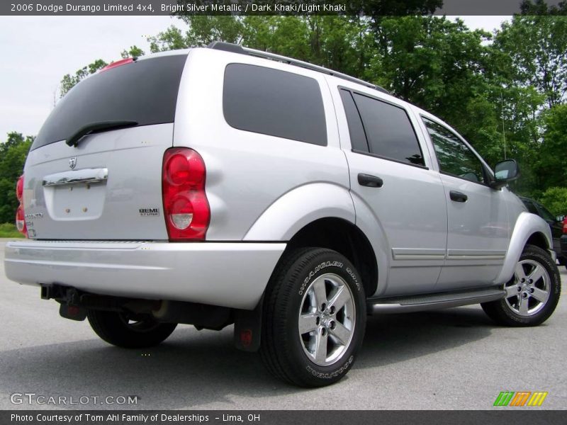 Bright Silver Metallic / Dark Khaki/Light Khaki 2006 Dodge Durango Limited 4x4