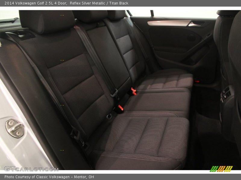 Reflex Silver Metallic / Titan Black 2014 Volkswagen Golf 2.5L 4 Door