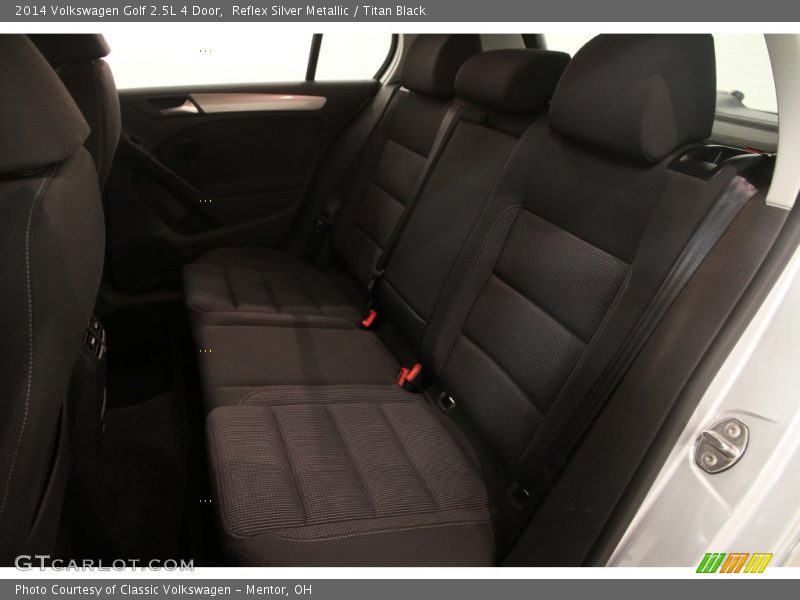 Reflex Silver Metallic / Titan Black 2014 Volkswagen Golf 2.5L 4 Door