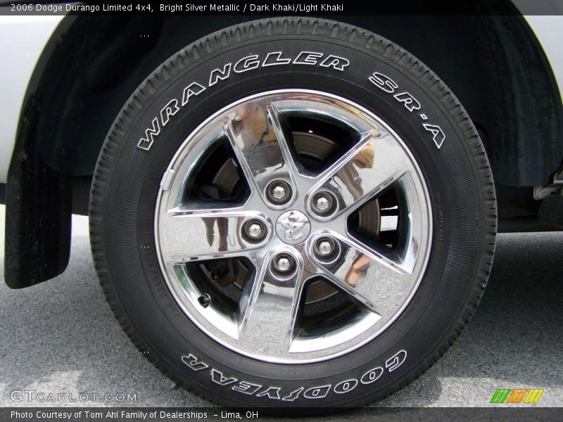 Bright Silver Metallic / Dark Khaki/Light Khaki 2006 Dodge Durango Limited 4x4