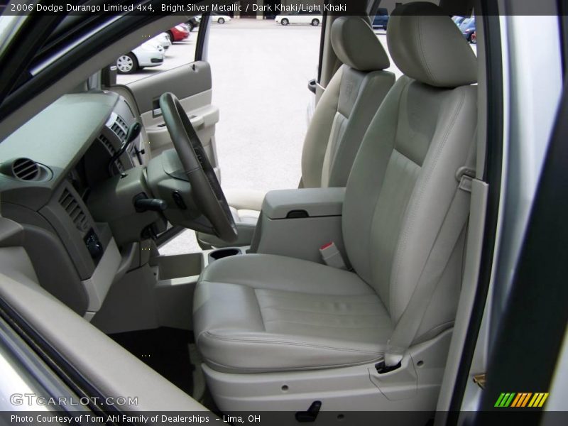 Bright Silver Metallic / Dark Khaki/Light Khaki 2006 Dodge Durango Limited 4x4