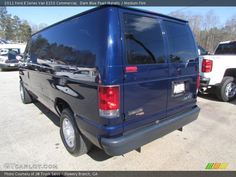 Dark Blue Pearl Metallic / Medium Flint 2011 Ford E Series Van E150 Commercial