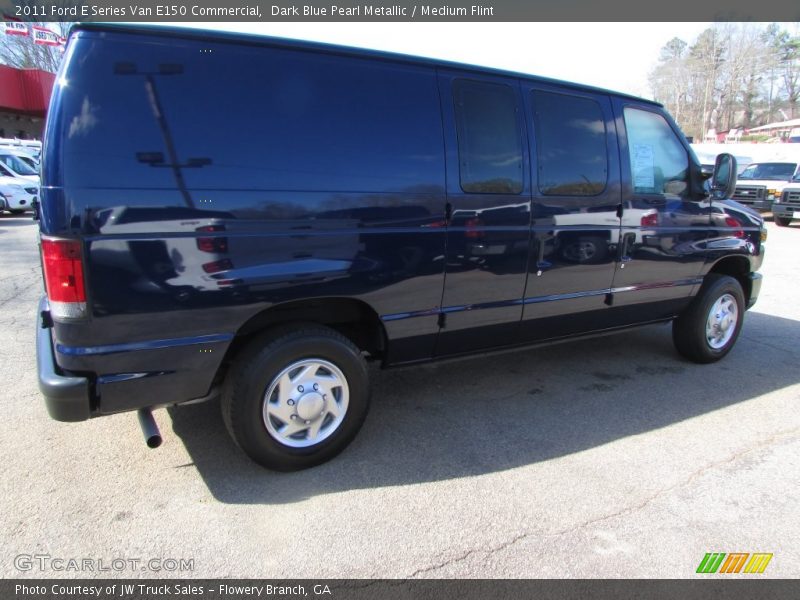 Dark Blue Pearl Metallic / Medium Flint 2011 Ford E Series Van E150 Commercial