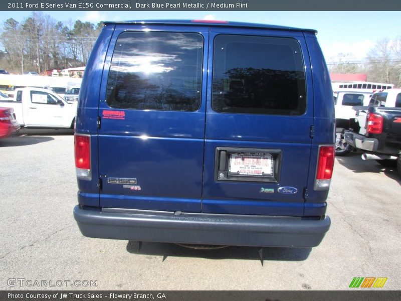 Dark Blue Pearl Metallic / Medium Flint 2011 Ford E Series Van E150 Commercial