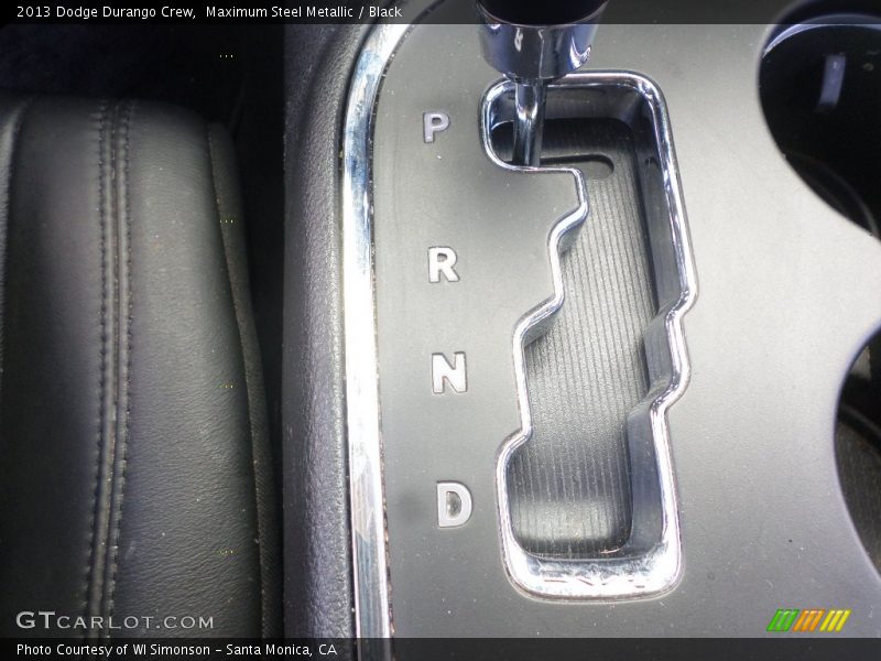 Maximum Steel Metallic / Black 2013 Dodge Durango Crew