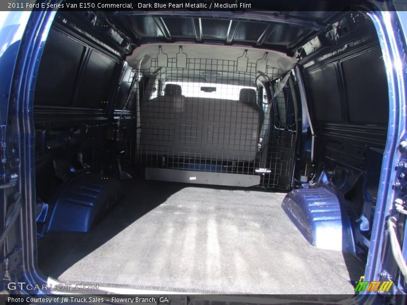 Dark Blue Pearl Metallic / Medium Flint 2011 Ford E Series Van E150 Commercial