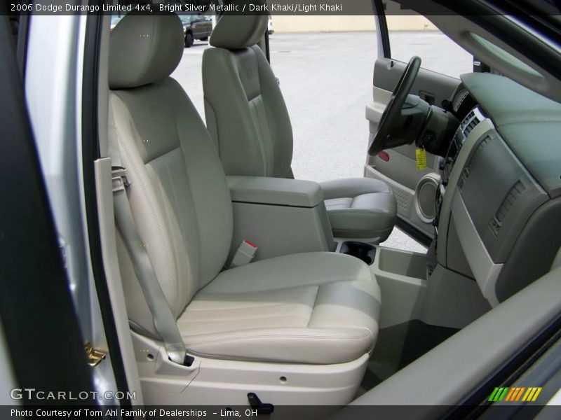 Bright Silver Metallic / Dark Khaki/Light Khaki 2006 Dodge Durango Limited 4x4