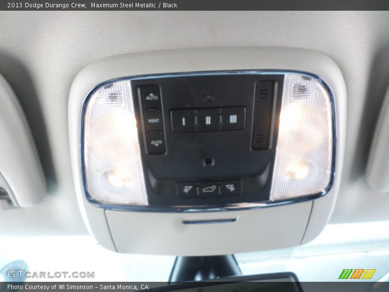 Maximum Steel Metallic / Black 2013 Dodge Durango Crew