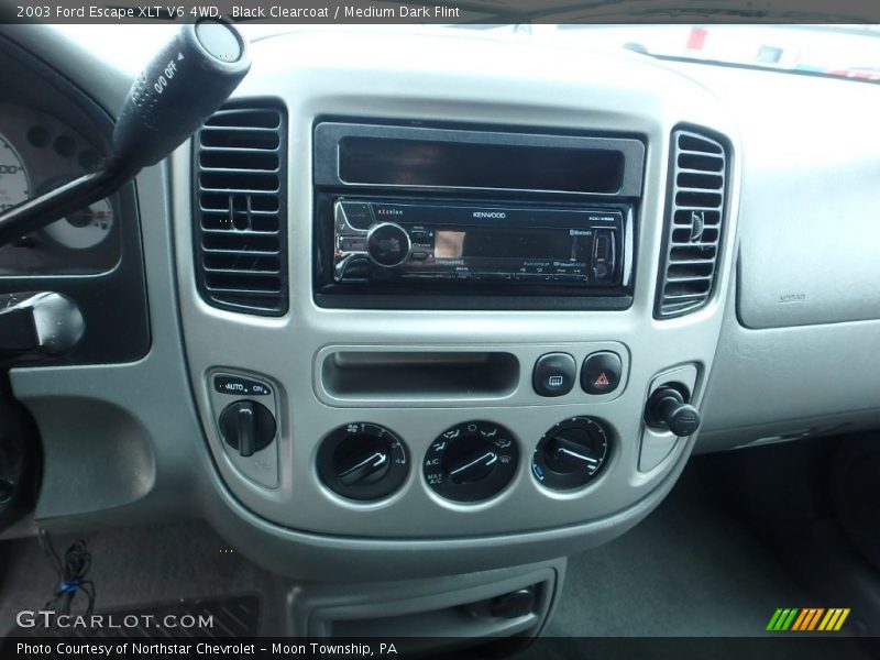 Black Clearcoat / Medium Dark Flint 2003 Ford Escape XLT V6 4WD