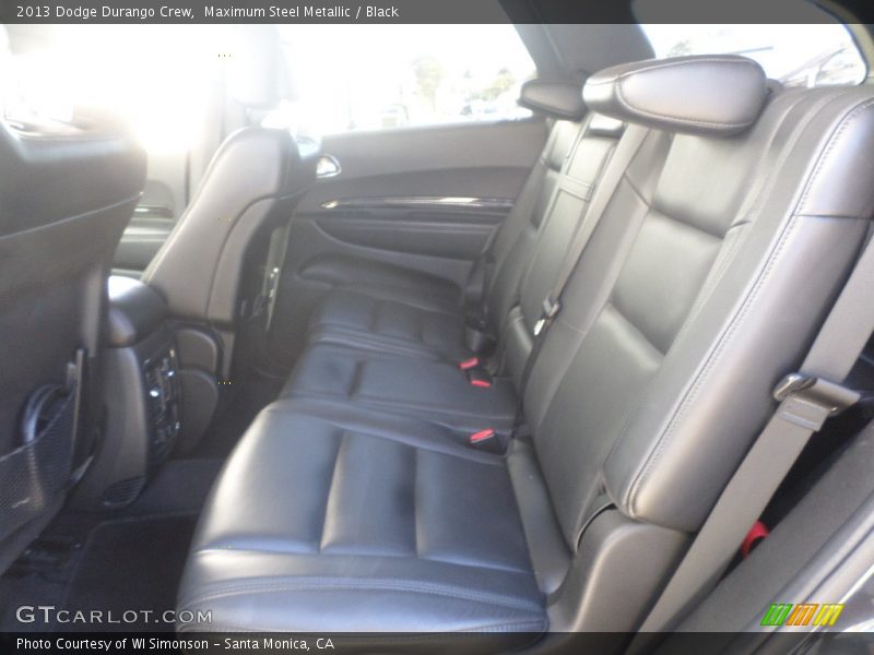 Maximum Steel Metallic / Black 2013 Dodge Durango Crew