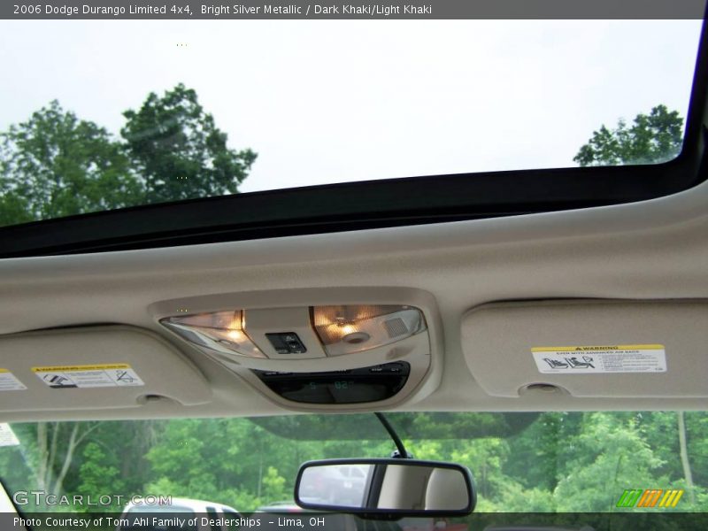 Bright Silver Metallic / Dark Khaki/Light Khaki 2006 Dodge Durango Limited 4x4