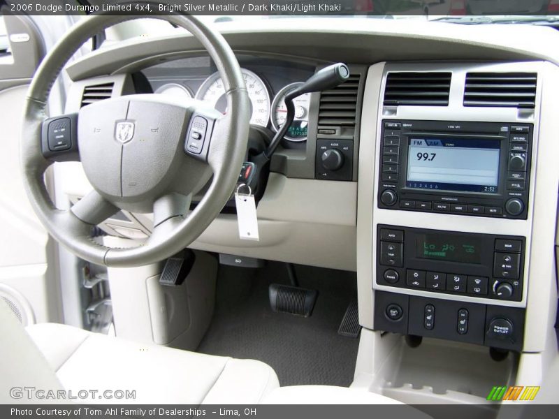 Bright Silver Metallic / Dark Khaki/Light Khaki 2006 Dodge Durango Limited 4x4