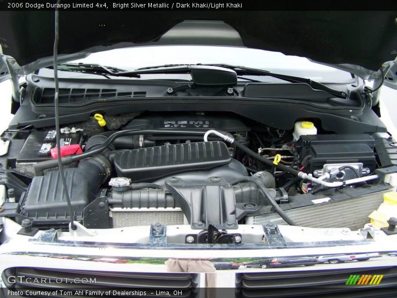 Bright Silver Metallic / Dark Khaki/Light Khaki 2006 Dodge Durango Limited 4x4