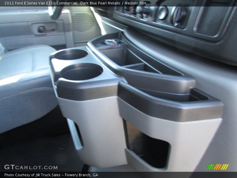 Dark Blue Pearl Metallic / Medium Flint 2011 Ford E Series Van E150 Commercial