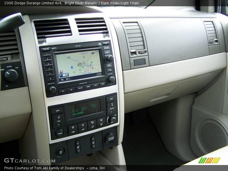 Bright Silver Metallic / Dark Khaki/Light Khaki 2006 Dodge Durango Limited 4x4