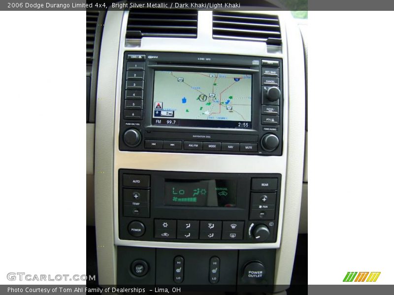 Bright Silver Metallic / Dark Khaki/Light Khaki 2006 Dodge Durango Limited 4x4