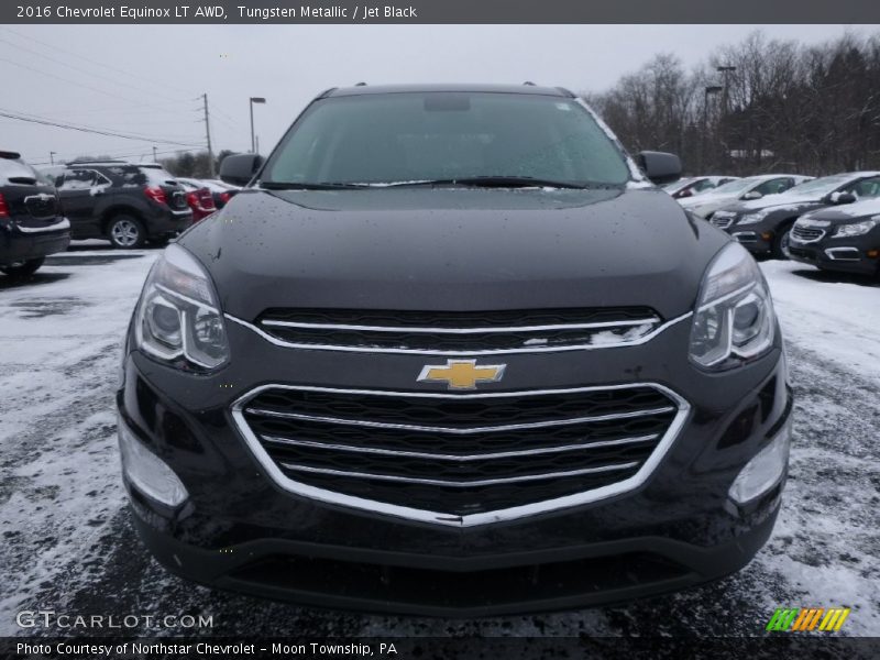 Tungsten Metallic / Jet Black 2016 Chevrolet Equinox LT AWD
