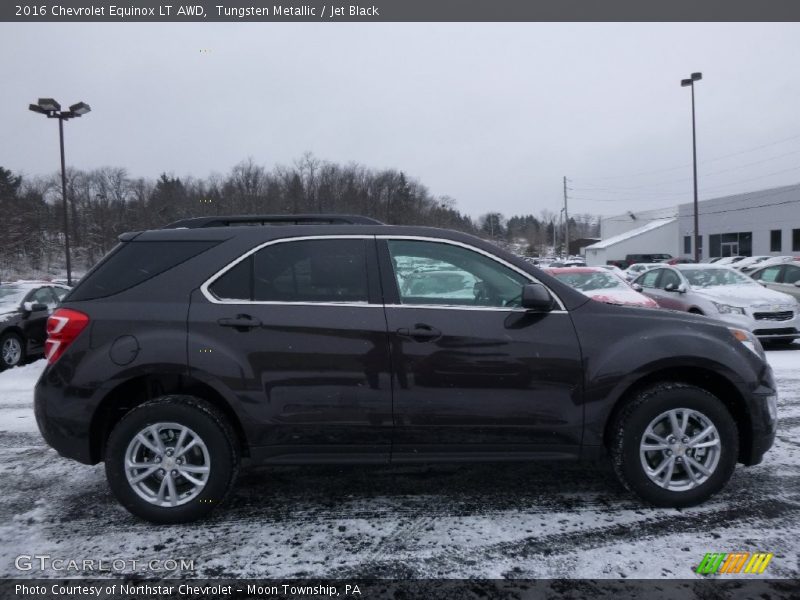 Tungsten Metallic / Jet Black 2016 Chevrolet Equinox LT AWD