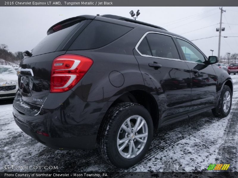 Tungsten Metallic / Jet Black 2016 Chevrolet Equinox LT AWD