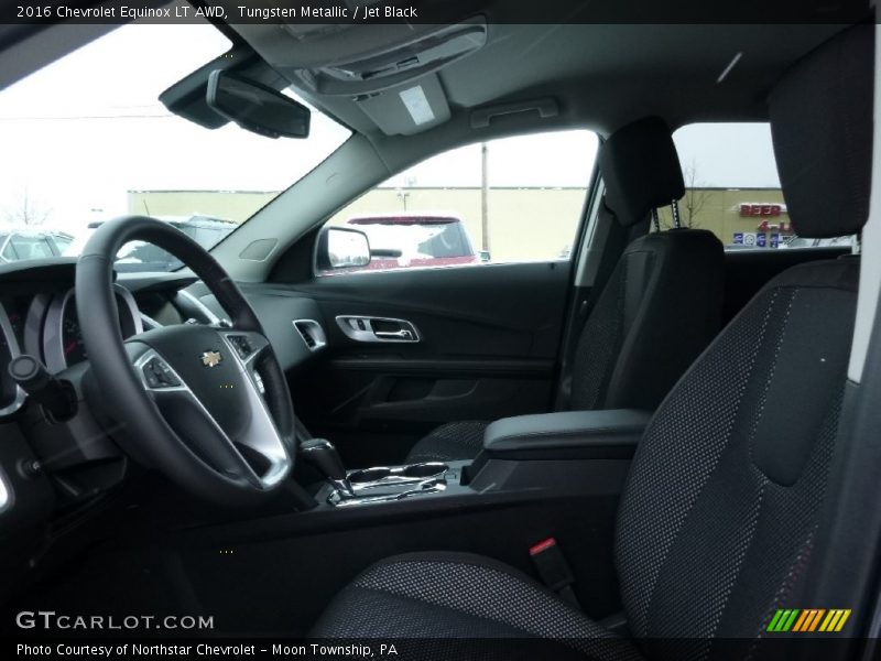 Tungsten Metallic / Jet Black 2016 Chevrolet Equinox LT AWD