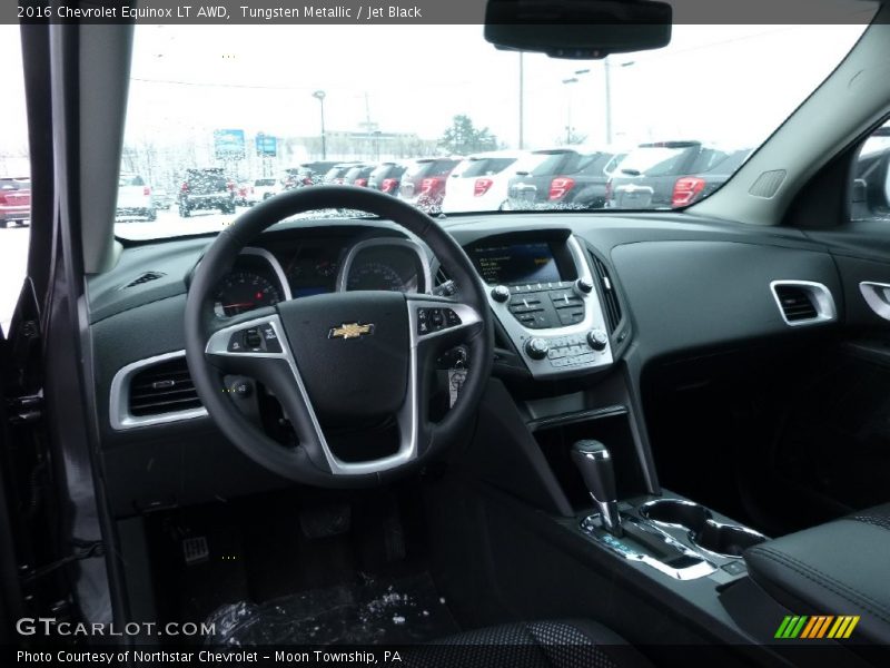 Tungsten Metallic / Jet Black 2016 Chevrolet Equinox LT AWD