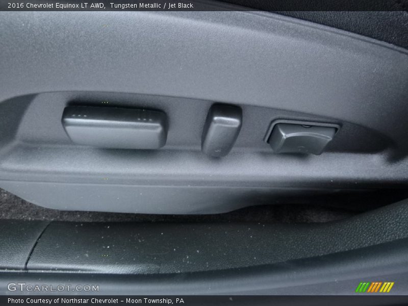 Tungsten Metallic / Jet Black 2016 Chevrolet Equinox LT AWD