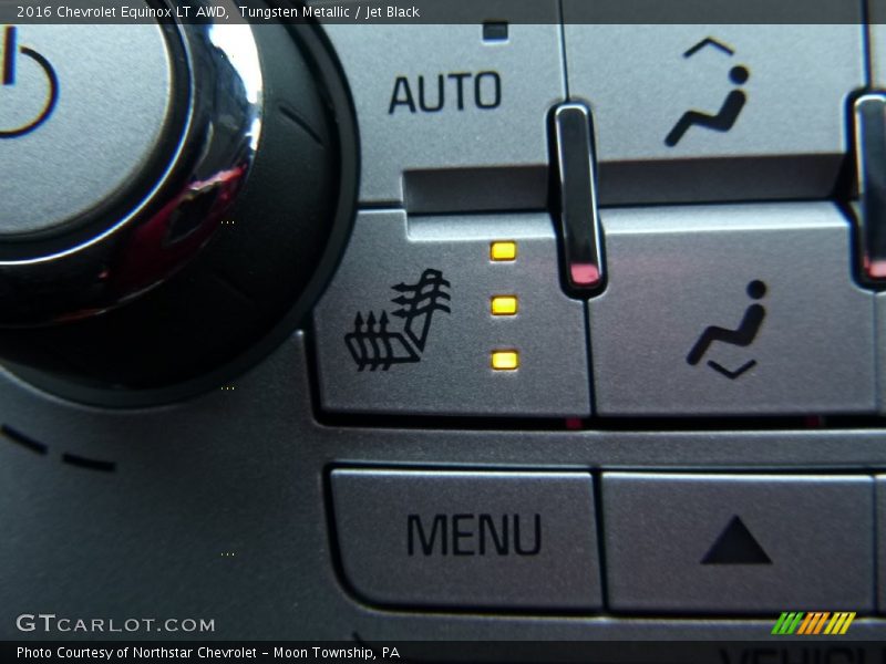 Tungsten Metallic / Jet Black 2016 Chevrolet Equinox LT AWD